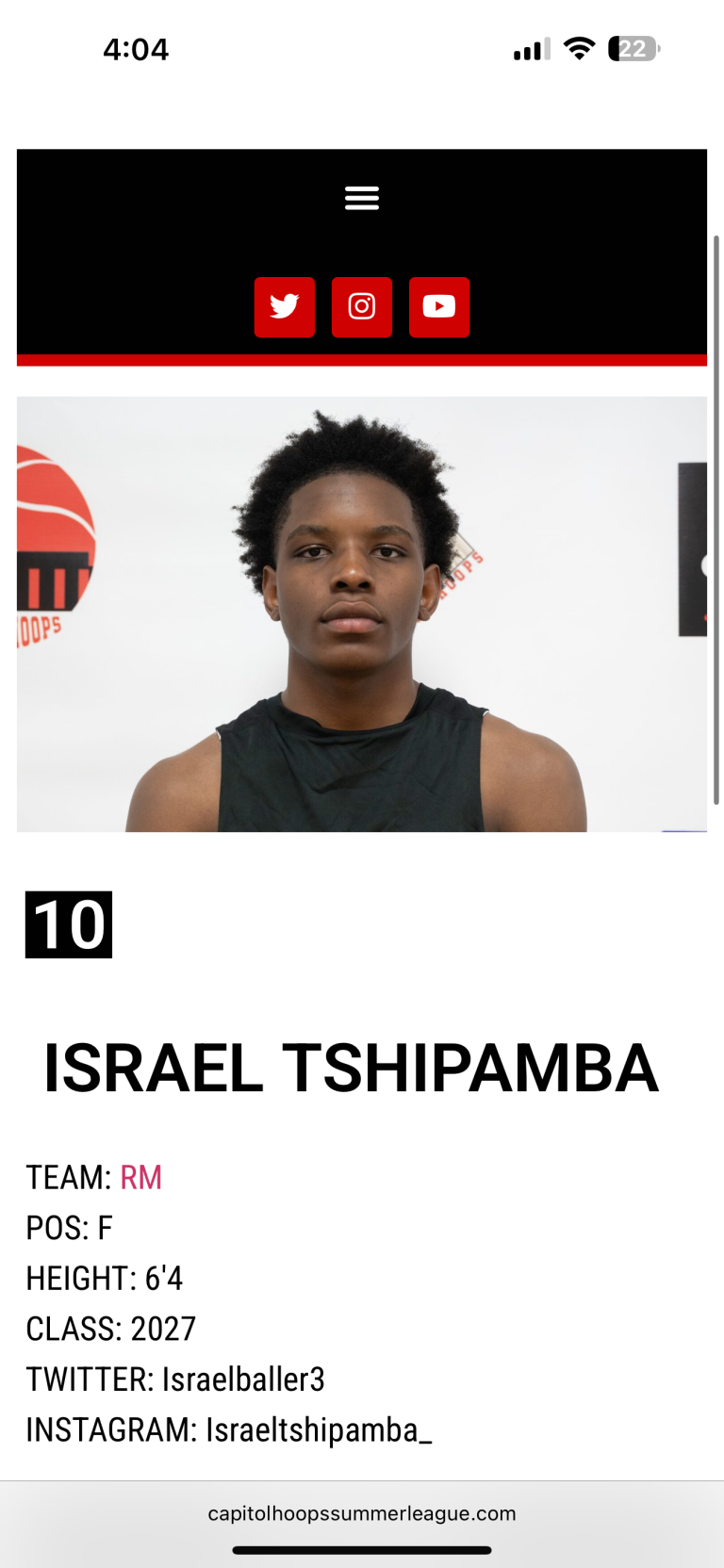 Israel Tshipamba