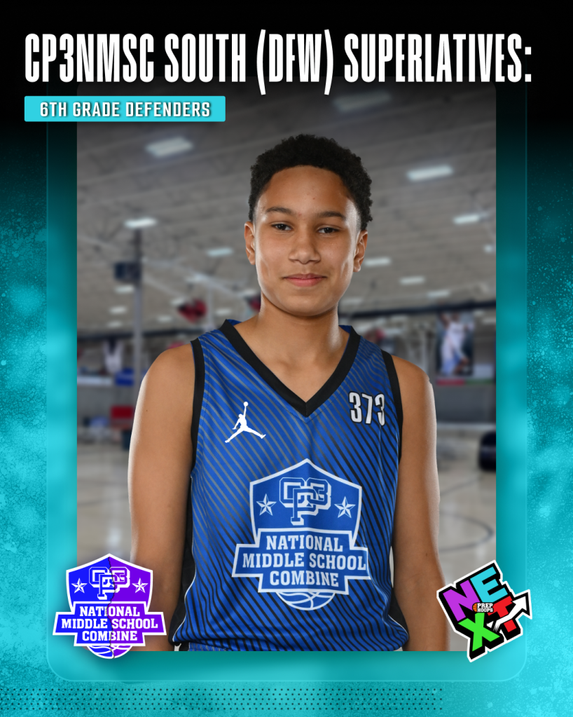 CP3NMSC South (DFW) Superlatives: 6th Grade Defenders