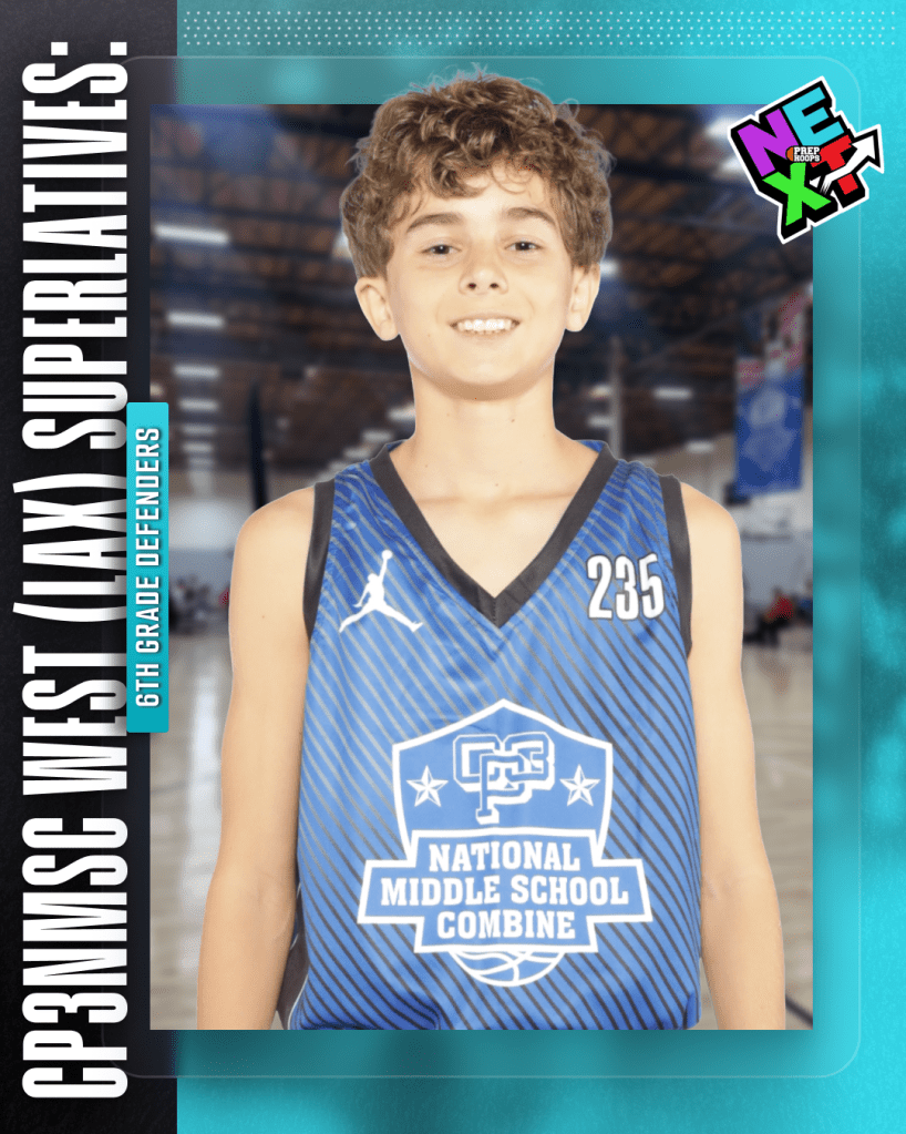 CP3NMSC West (LAX) Superlatives: 6th Grade Defenders