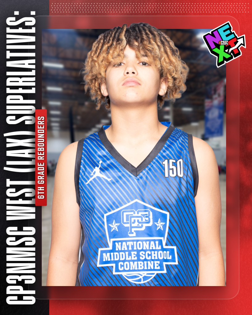 CP3NMSC West (LAX) Superlatives: 6th Grade Rebounders