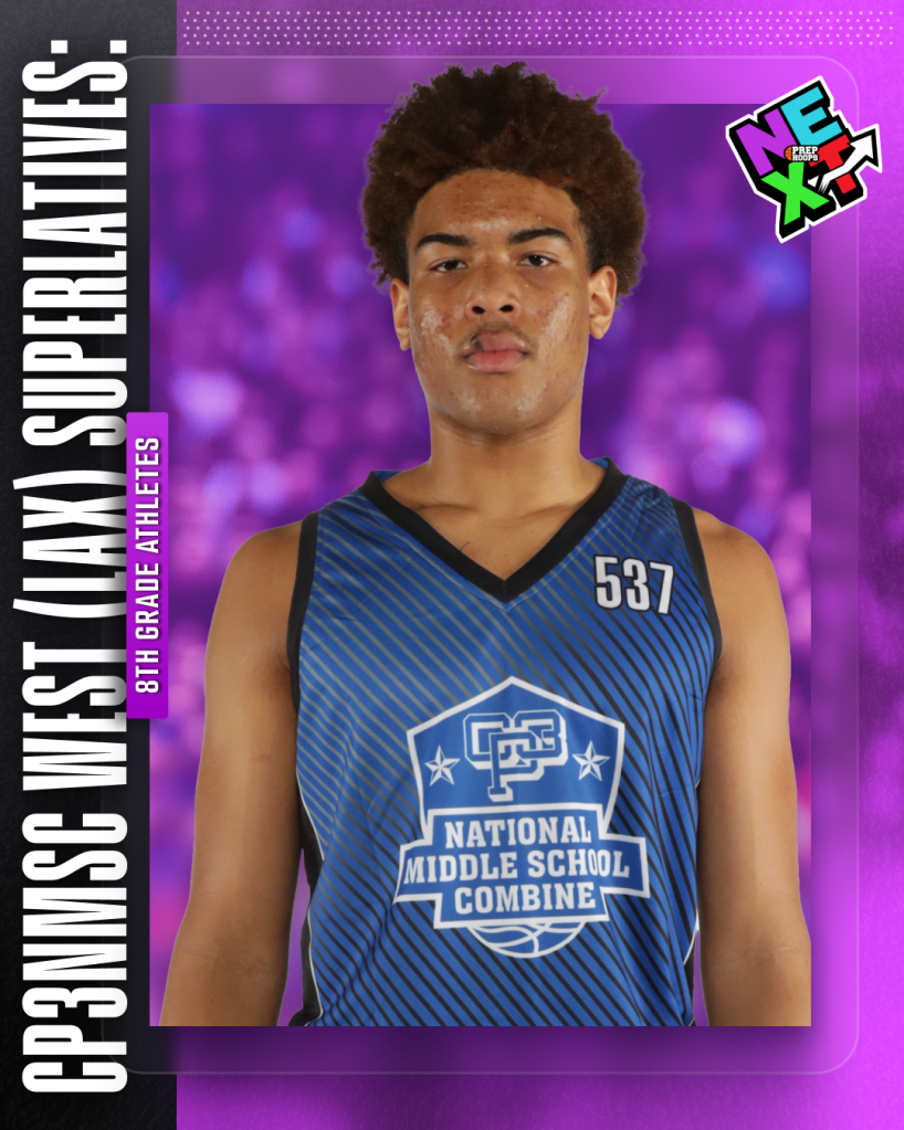 CP3NMSC West (LAX) Superlatives: 8th Grade Athletes