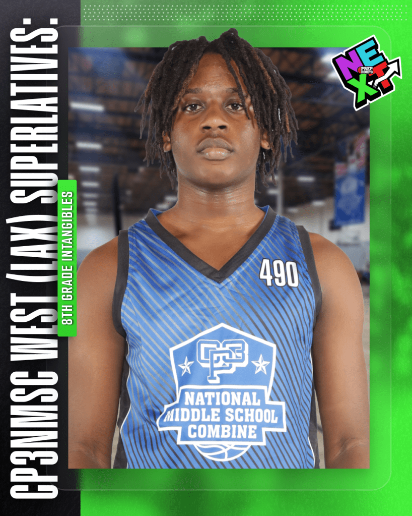 CP3NMSC West (LAX) Superlatives: 8th Grade Intangibles