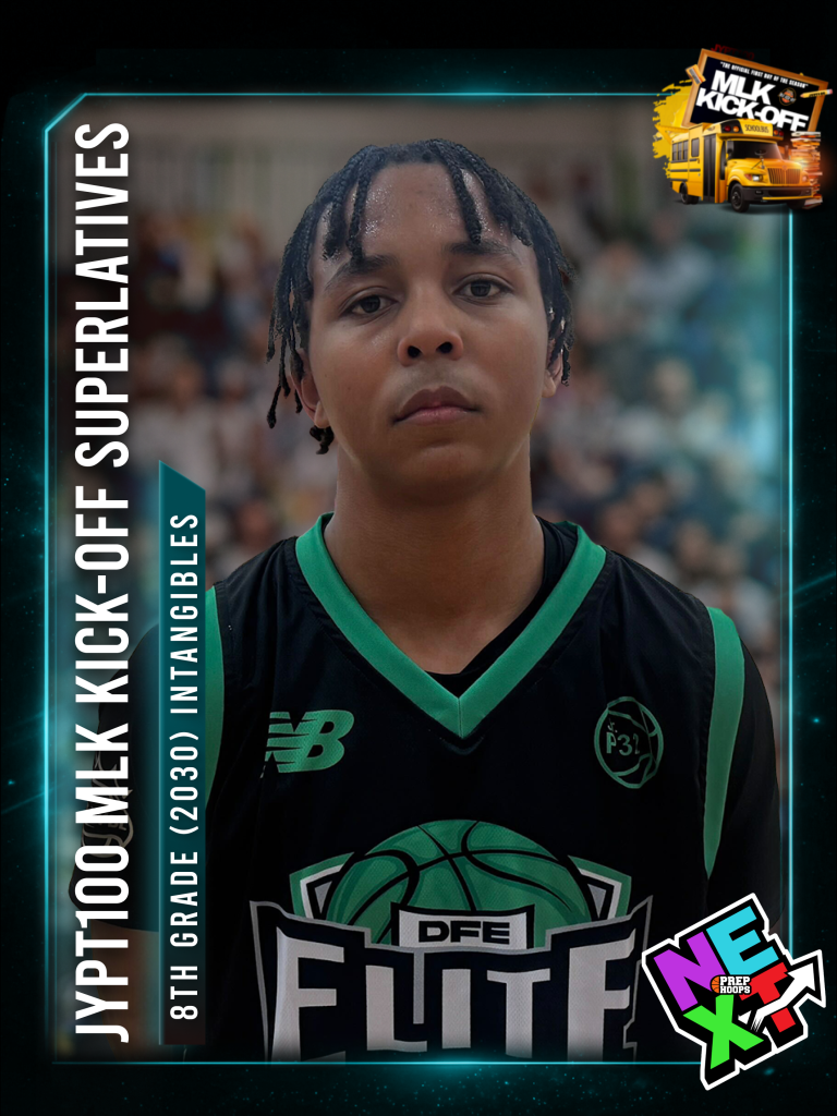 JYPT100 MLK Kick-off Superlatives: 8th Grade (2030) Intangibles