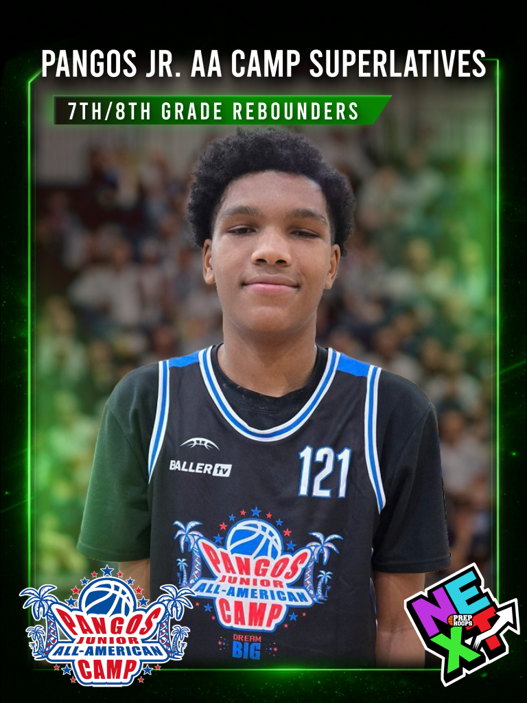 Pangos Jr. AA Camp Superlatives: 7th/8th Grade Rebounders
