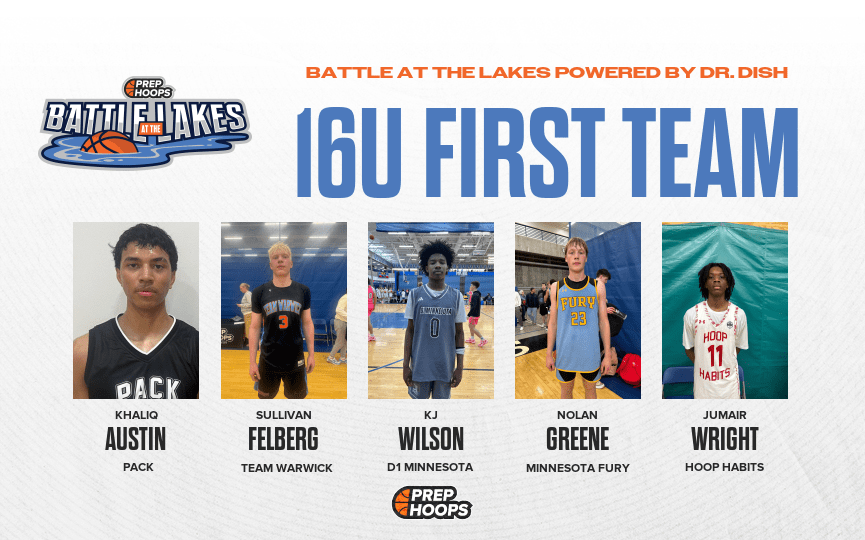 Battle at the Lakes Powered by Dr. Dish: 16U All Tournament Team