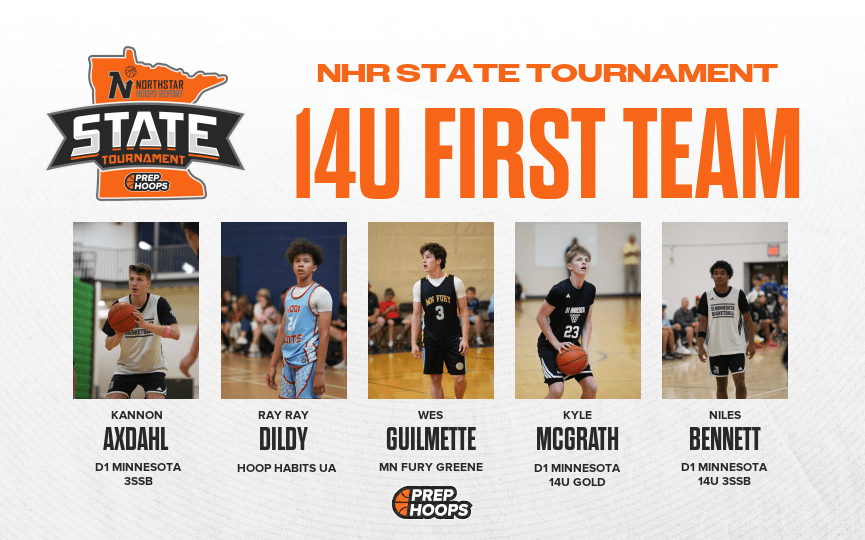 14U NHR State All-Tournament Teams
