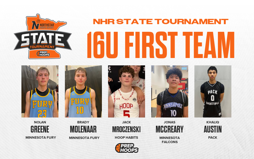 The NHR State 16u All Tournament Team