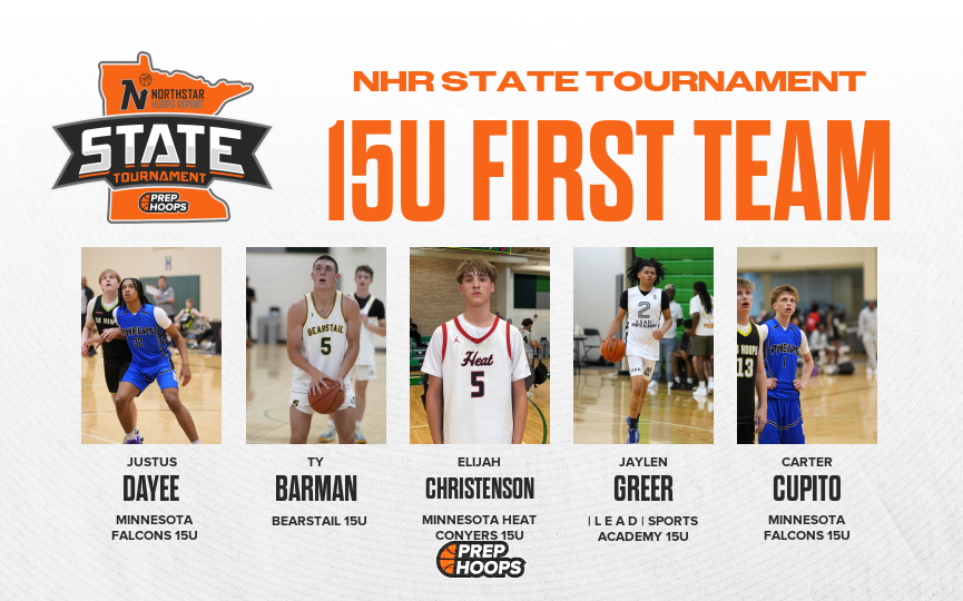 15U NHR State Tournament Teams