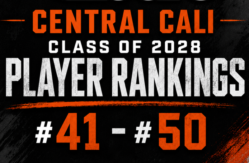 Central Cali 2028 Player Rankings