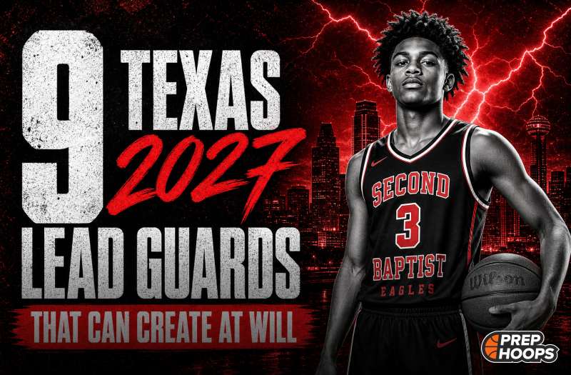 9 Texas Lead Guards That Can Create at Will